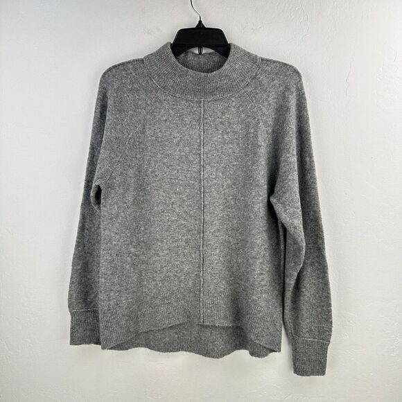 Lou & Grey Sweaters - Lou & Grey Sweater Womens Small Gray‎ Crew Neck Long Sleeve Stretch Heather Cozy